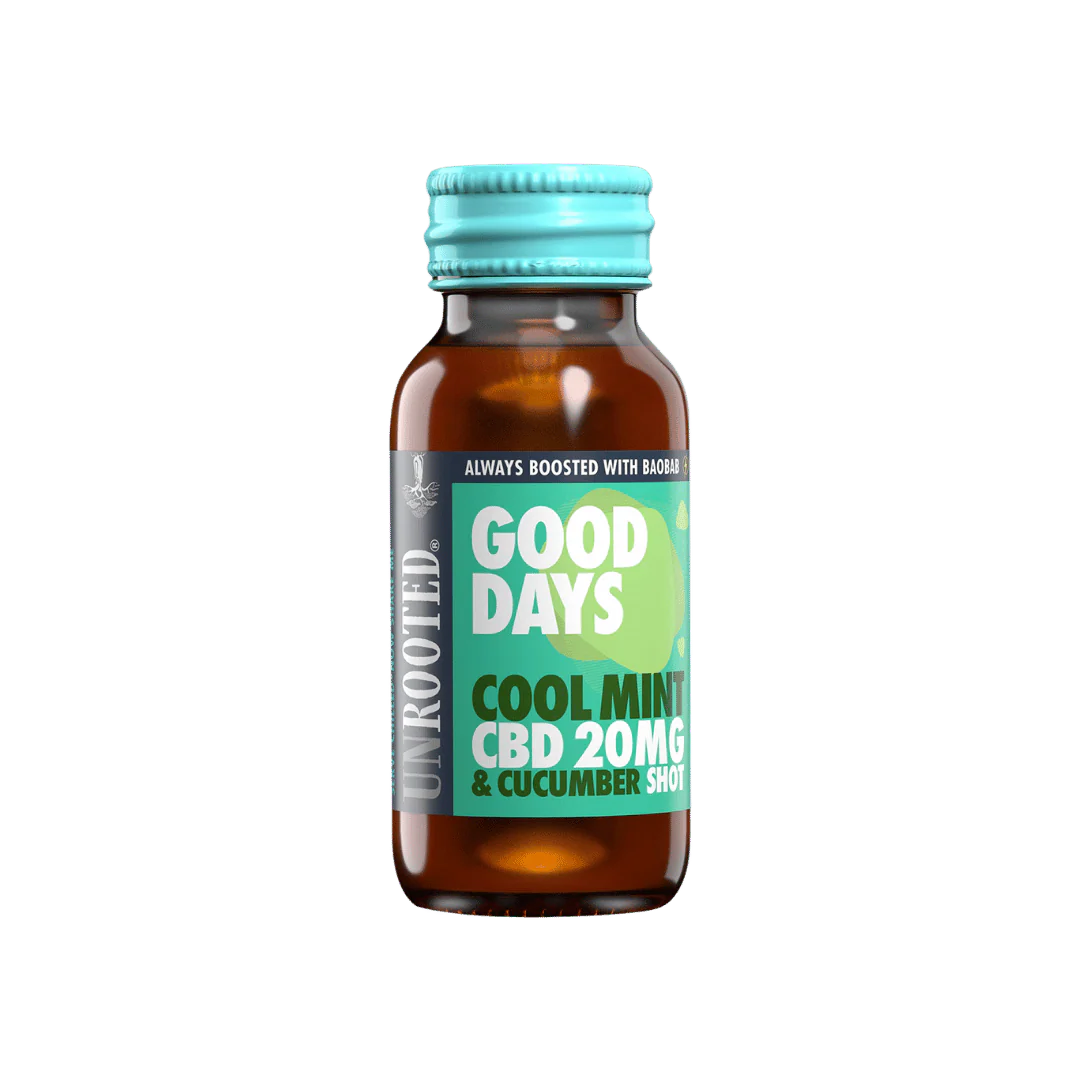 Unrooted Good Days Cool Mint & Cucumber CBD 20mg