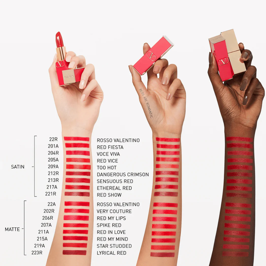 Valentino Rosso Refillable Refill/Recharge Lipstick Lucky Dip - Image 2