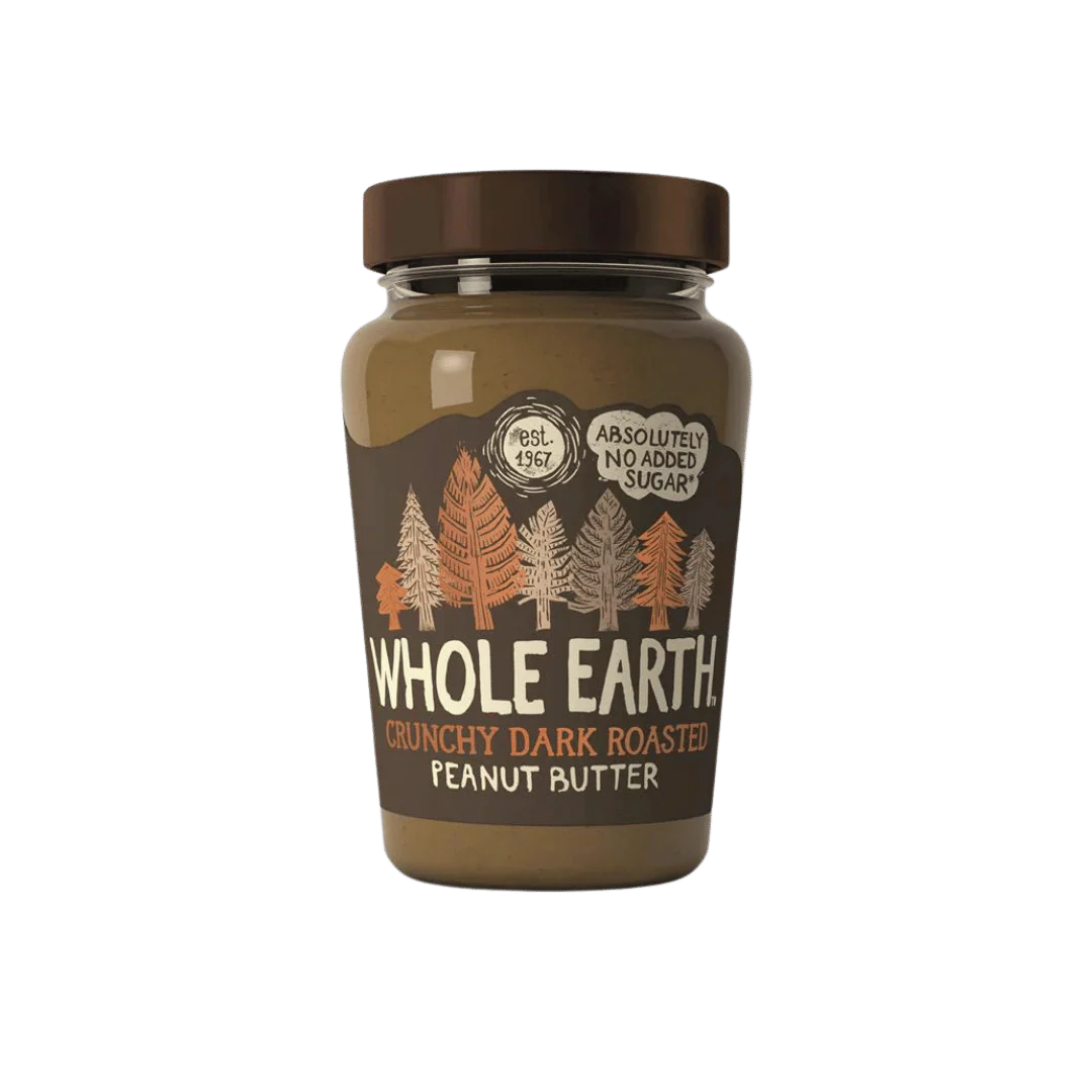 Whole Earth Dark Roasted Crunchy Peanut Butter