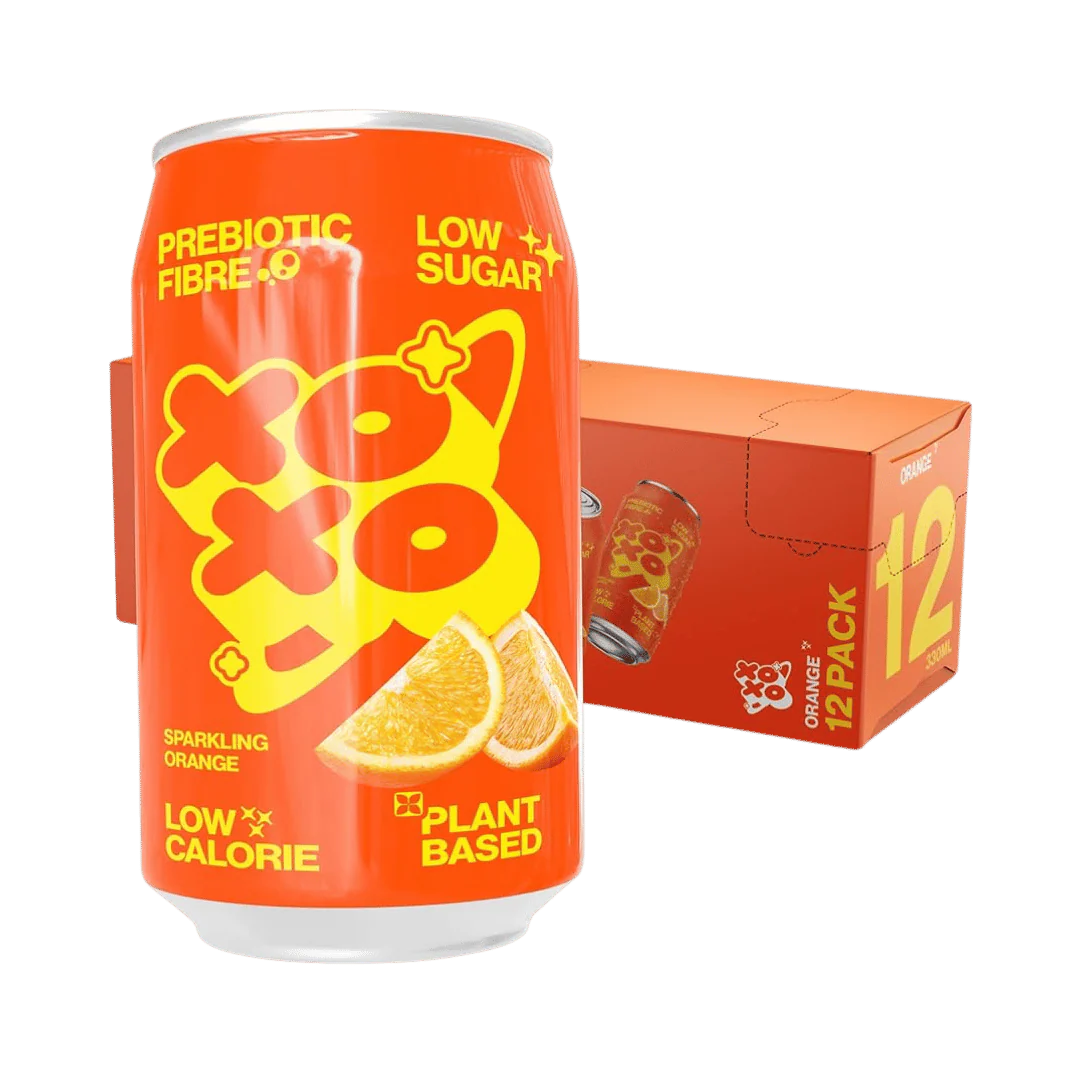 XOXO Sparkling Orange Prebiotic Soda